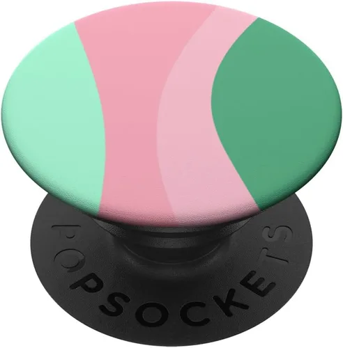 Miniatura 6 de Retro Waves Swirls Stripes 70s Aesthetic Wavy Rainbow PopSockets MagSafe PopGrip for iPhone