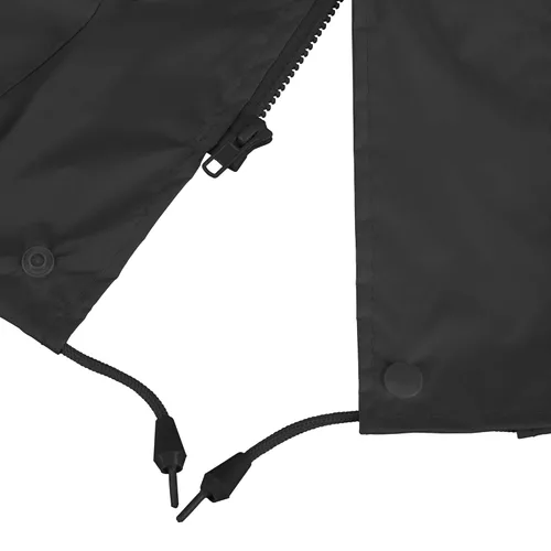 Miniatura 13 de Pioneer Hi Vis Traje de Lluvia Ligero Impermeable de Seguridad - Equipo de Lluvia Reflectante para Trabajo para Hombres y Mujeres Negro