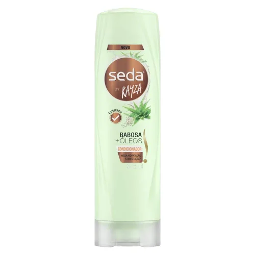 Miniatura 4 de Seda Rayza - Linha Babosa + Oleos Condicionador por Rayza - Acondicionador de 11.0 fl oz Aloe Vera + Aceites, 11 onzas líquidas