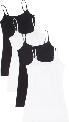 Miniatura 2 de Active - Paquete de 4 camisetas sin mangas, básicas, para mujer