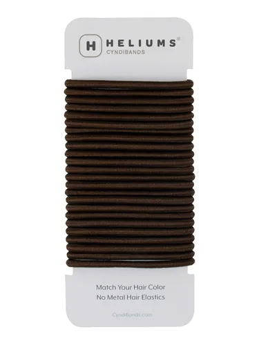 Miniatura 13 de Cyndibands Cintas para el cabello gris – Soportes elásticos de cola de caballo de 0.157 pulgadas – Combina con tus bandas de color de cabello – 24