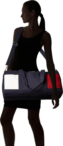 Miniatura 6 de Tommy Hilfiger Bolsa de lona clásica, Azul Marino, talla única