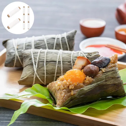 Miniatura 5 de Kichvoe Cordel de cocina 8 rollos de cuerda de algodón para panaderos, cuerda de algodón blanco, cuerda de cocción para atar carne, hacer