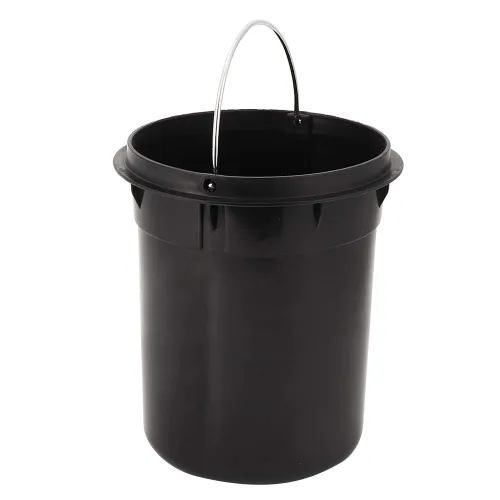 Miniatura 7 de Pomya Bote de basura de acero inoxidable de 3 litros con pedal escalonado para el hogar, contenedor de basura para inodoro, baño, cocina, sala