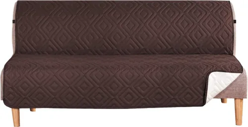 Miniatura 41 de H.VERSAILTEX Funda reversible para silla, protector de muebles antideslizante, resistente al agua, con correas elásticas de 2 pulgadas