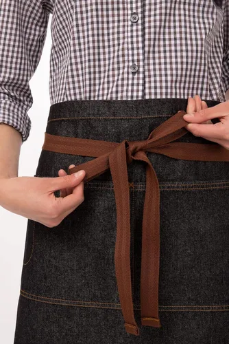 Miniatura 4 de Chef Works Unisex Memphis Half Bistro Apron