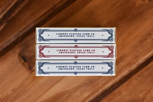 Miniatura 6 de Liberty - Juego de 6 barajas de cartas jumbo
