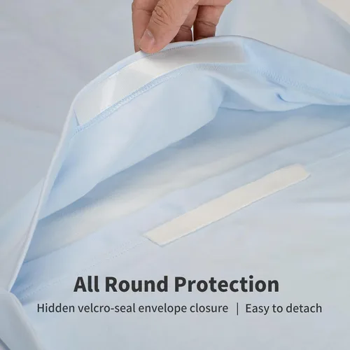 Miniatura 4 de Pucmaoci Fundas impermeables orgánicas para tumbonas de bebé 100% algodón orgánico Funda extraíble con forro impermeable Lavable a máquina