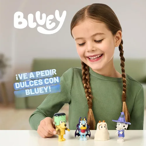 Miniatura 2 de Figuras de Super Fan de Bluey para Niños Pequeños, Juego de 11 Personajes con Figuras Exclusivas, Incluye Figuras para Niños Pequeños de Bluey