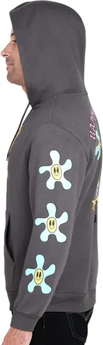 Miniatura 5 de Nickelodeon Mens SpongeBob and Patrick Fleece Sweatshirt Men and Womens Unisex Pullover Hoodie (Size S-XL)