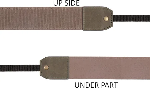 Miniatura 4 de MegaGear Genuine Leather Camera Strap - Adjustable Shoulder Neck Strap for DSLR SLR Cameras - Durable, Secure, Universal - Beige