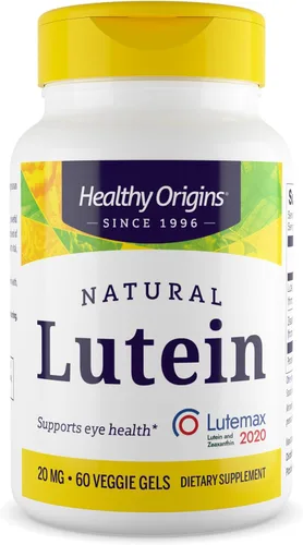 Miniatura 9 de Healthy Origins Luteína 20 mg (Lutemax 2020 con zeaxantina, sin OMG, vegano, soporte para los ojos), 180 geles vegetales