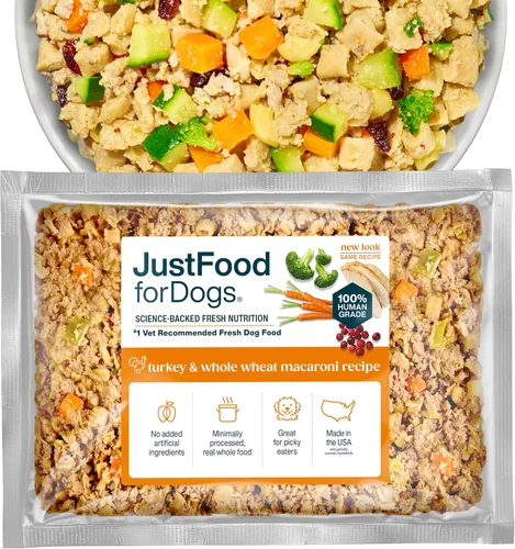 JustFoodForDogs - Comida fresca congelada para perros, comida completa o complemento para perros, receta de comida para perros de grado humano con
