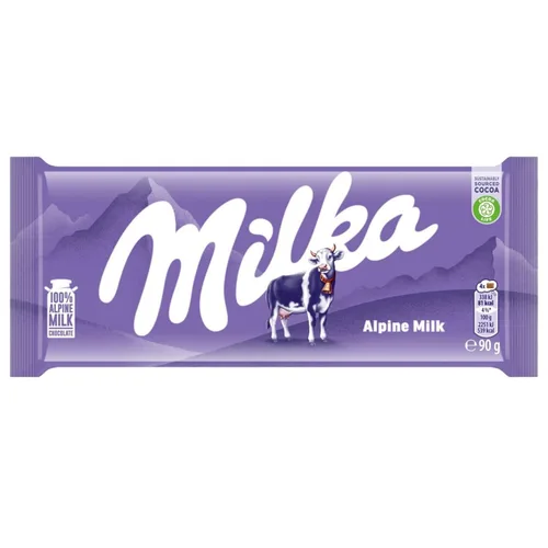 Miniatura 2 de Milka Alpenmilch - Barra de chocolate, 3.5 onzas (paquete de 24)