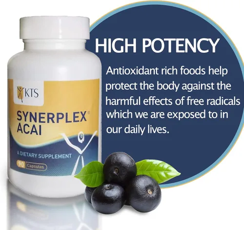 Miniatura 3 de Synerplex Cápsulas de Acai: suplemento superalimenticio totalmente natural para la salud general - Suplemento de bayas de apoyo