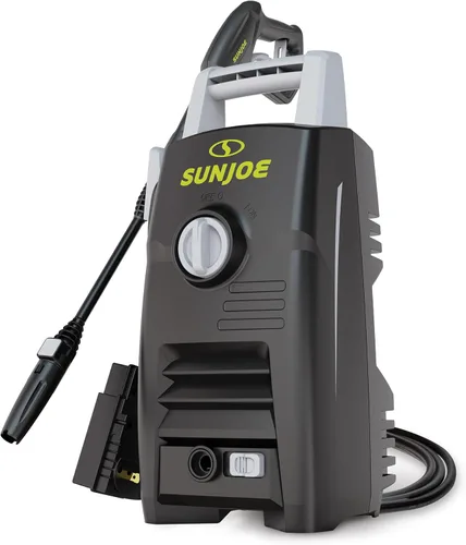 Sun Joe Lavadora a presión eléctrica con potente motor para coches/vallas/patios/todos los usos, cable de alimentación Safety First GFCI, varita de