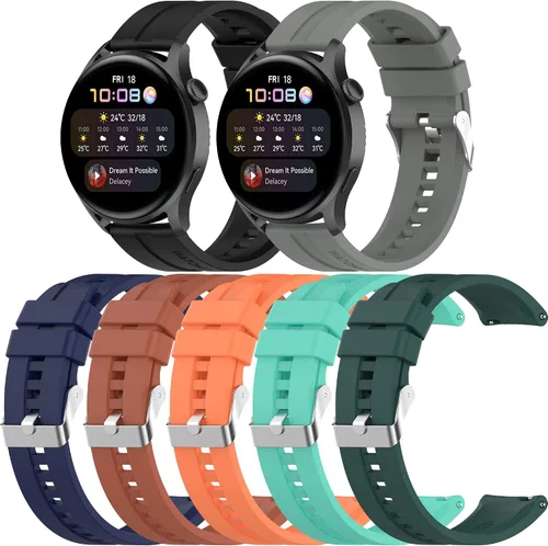 Correa compatible con Huawei Watch GT 4 1.811 in/Watch 4 3 Pro/GT 4 3 2 Pro/Watch 4 3/Watch GT3 1.811 in/GT2 1.811 in/GT 2e/GT Runner, correa de
