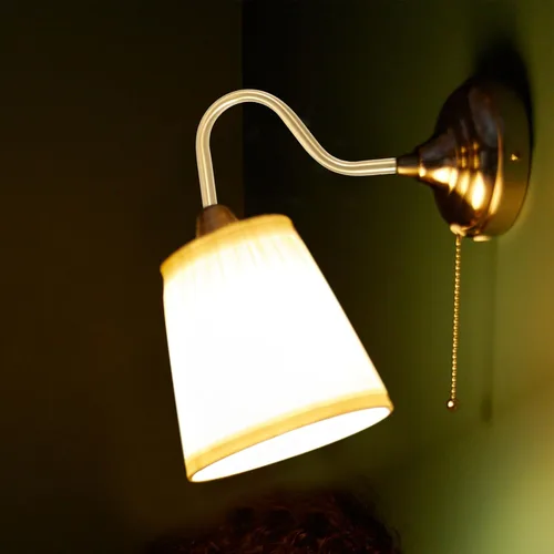 Miniatura 5 de Housoutil Robusto cobre M10 ahuecado curvado accesorio de luz Rod sellado acabado aceite para lámparas de pared