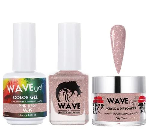 Miniatura 138 de WAVEGEL - Juego de gel de remojo, laca de uñas y polvo acrílico a juego - Colección Simplicity - #P109 Blizzard