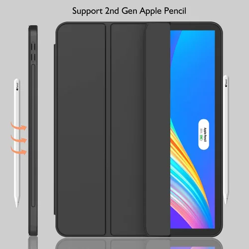 Miniatura 3 de Funda para iPad Pro de 12.9 pulgadas 2022/2021/2020 (6ª/5ª/4ª generación) con soporte para lápiz
