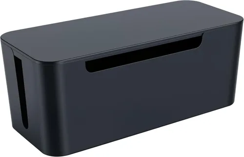 Eichzer Caja de organización de cables, caja organizadora de cables de alta calidad para ocultar el protector de sobretensiones en el escritorio,