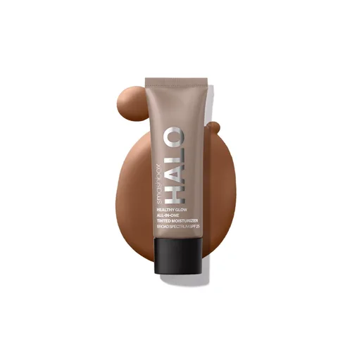 Miniatura 8 de Smashbox Halo Healthy Glow Tinted Moisturizer with SPF 25 24-Hour Hydrating Buildable Coverage with a Natural Dewy Finish, Hyaluronic Acid &