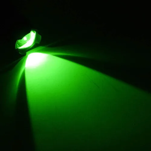 Miniatura 4 de Paquete de 4 linternas de luz verde de un solo modo de 150 yardas, linterna LED con luz verde para observación nocturna