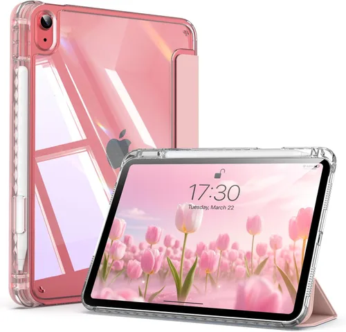 Miniatura 16 de Funda para iPad (A16) de 11ª generación de 11 pulgadas 2025, funda para iPad de 10.9 pulgadas 2022 de 10.9 pulgadas con soporte para lápices, funda