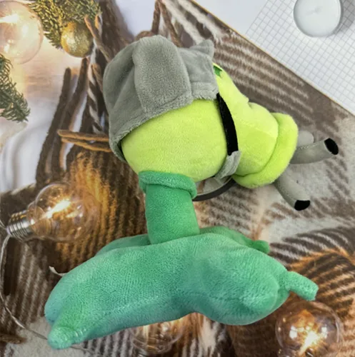Miniatura 5 de JHESAO 8 "Plantas y Peashooter Zombies Juguetes de peluche PVZ 1 2 Peluche Suave Muñeca Gatling Guisante Tirador Juguete Nuevo