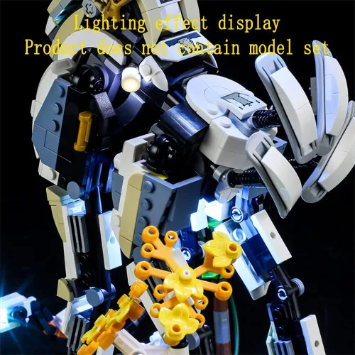 Miniatura 8 de GEAMENT Kit de luces LED compatible con Lego Horizon Forbidden West:Tallneck - Juego de iluminación para modelo de construcción 76989