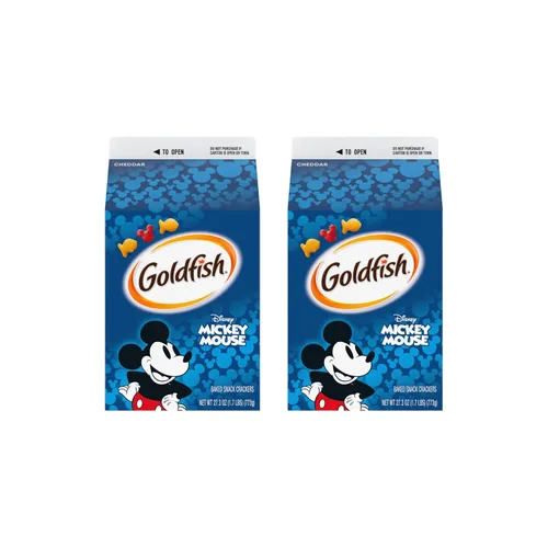 Miniatura 13 de Goldfish Galletas de queso cheddar, horneadas con grano entero, caja de 27.3 onzas