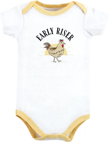 Miniatura 5 de Hudson Baby - Enterizo de algodón unisex para bebé