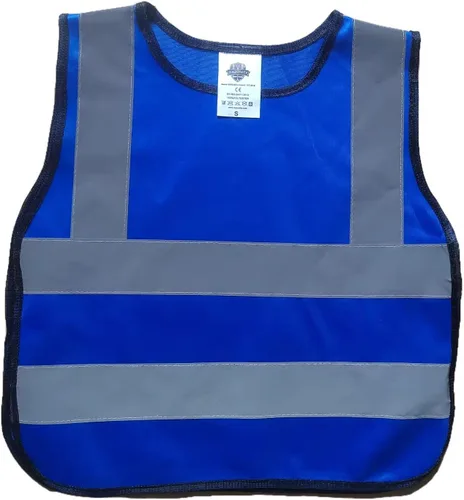 Miniatura 5 de Dazonity Chaleco de seguridad de alta visibilidad para niños, tiras reflectantes, M, apto para niños y niñas de 8 a 12 años, para caminar o volver a