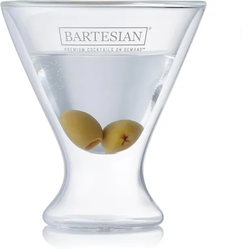 Miniatura 10 de Bartesian Juego de vasos de cóctel – Copas para cócteles y cócteles sin alcohol – Vasos de bar para Martini, Margarita, Piña Colada, Whisky Sour