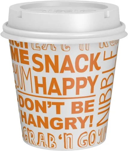 Miniatura 7 de Dixie To Go Snack Cups con tapas, tamaño de viaje de 10 onzas, 24 vasos de papel desechables