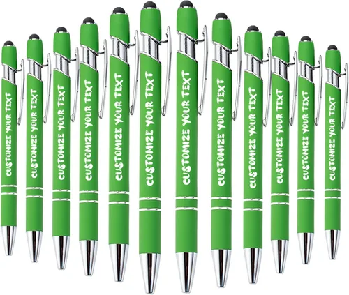 Miniatura 68 de AIFLM Bolígrafos personalizados con nombre a granel hasta 500 unidades de bolígrafos grabados gratis con tu nombre y texto para negocios