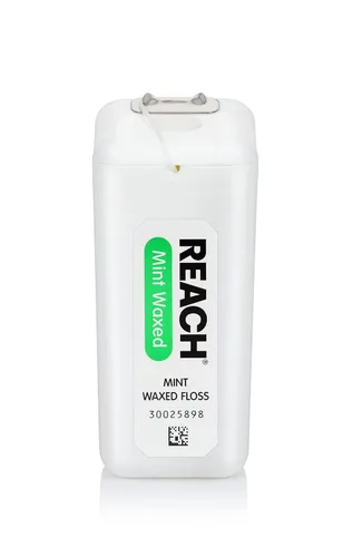 Miniatura 3 de Reach Hilo dental encerado Eliminación efectiva de placa, superficie de limpieza extra ancha Resistencia a la trituración y tensión, se desliza