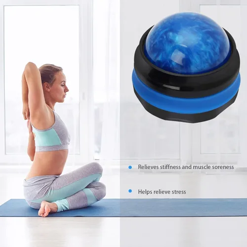 Miniatura 7 de Coolrunner Bola de masaje, masajeador manual de rodillo, terapia de auto masaje manual y herramientas de relajación de cuerpo completo para dolores
