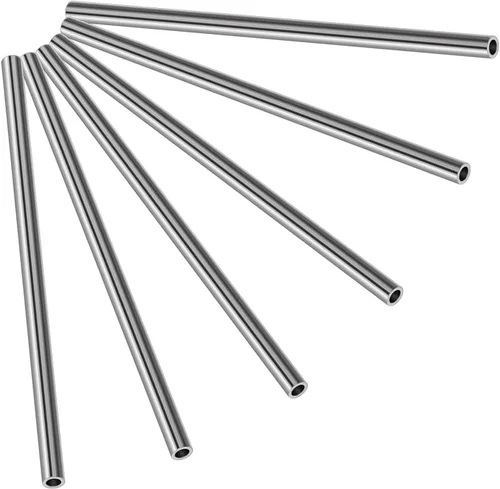 Miniatura 12 de 4 tubos rectos de acero inoxidable de 11.811 in, tubo sin costuras de acero inoxidable OD 304 de 1/2 pulgada, tubo de escape de acero inoxidable