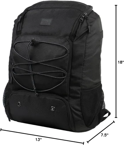 Miniatura 9 de MATEIN Mochila de Béisbol, Bolsa de Bate de Sóftbol con Compartimento para Zapatos para Jóvenes, Niños y Adultos, Bolsa de Béisbol Ligera con Gancho