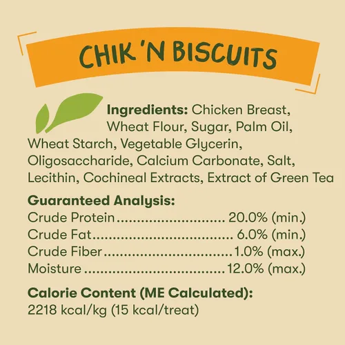 Miniatura 5 de Pet 'n Shape Chik 'n Wrapped Biscuits – Golosinas naturales envueltas en pollo para perros, 35 onzas
