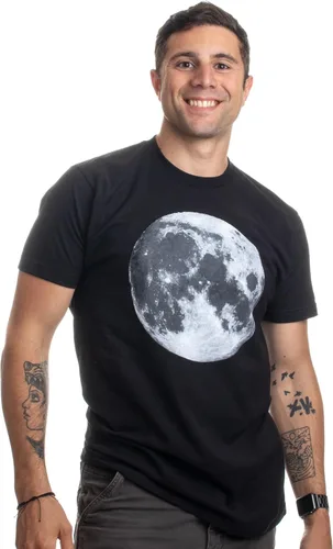 Miniatura 2 de Camisetas de espacio, astronomía y luna Camiseta lunar completa de fotografía de la NASA para hombres y mujeres