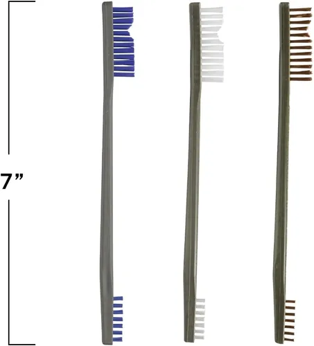 Miniatura 7 de Otis Technology Cepillos AP de nailon/azul/bronce (selecciona tu estilo)
