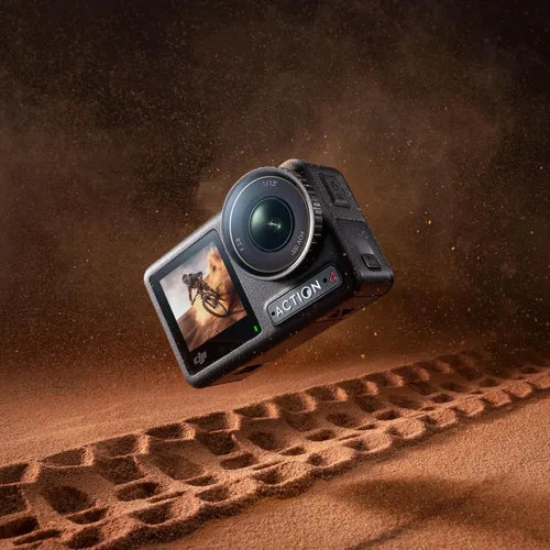 Miniatura 9 de DJI Osmo Action 4 Combo estándar, cámara de acción impermeable con sensor de 1/1.3 pulgadas, video 4K/120fps, impresionantes imágenes con poca luz