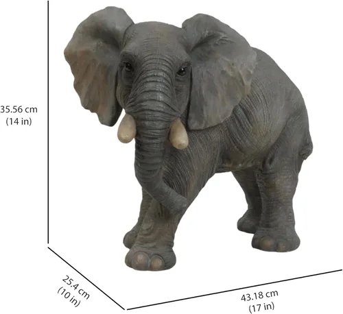Miniatura 3 de Hi-Line Gift Ltd - Estatua de elefante caminante