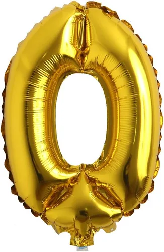 Globos de aluminio tipo Mylar en forma de letras del alfabeto en color dorado, de 16 pulgadas, para colgar como decoración de bodas, fiestas de