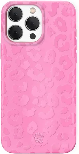 Miniatura 97 de VELVET CAVIAR Funda para iPhone 15, compatible con MagSafe, probada contra caídas de 10 pies, fundas protectoras de diseño, leopardo color rosa