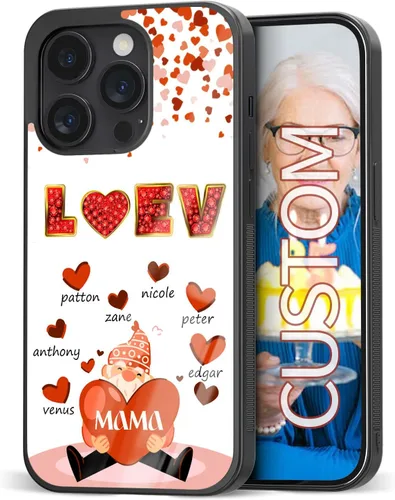 Fundas de teléfono personalizables para iPhone 11 12 13 14 15 16 Pro Max Plus Mini Xr Xs para Samsung Note 10 20 Ultra Plus para Moto Edge 20 Pro