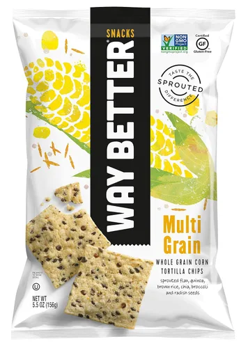 Miniatura 15 de Way Better Snacks Chips de tortilla, batata, 5.5 onzas