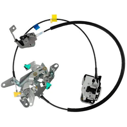Pestillo y Cable de Cerradura de Puerta Trasera del Lado del Conductor Izquierdo para Ford F250 F350 F450 F550 Super Duty 1999-2007, Ensamblaje de